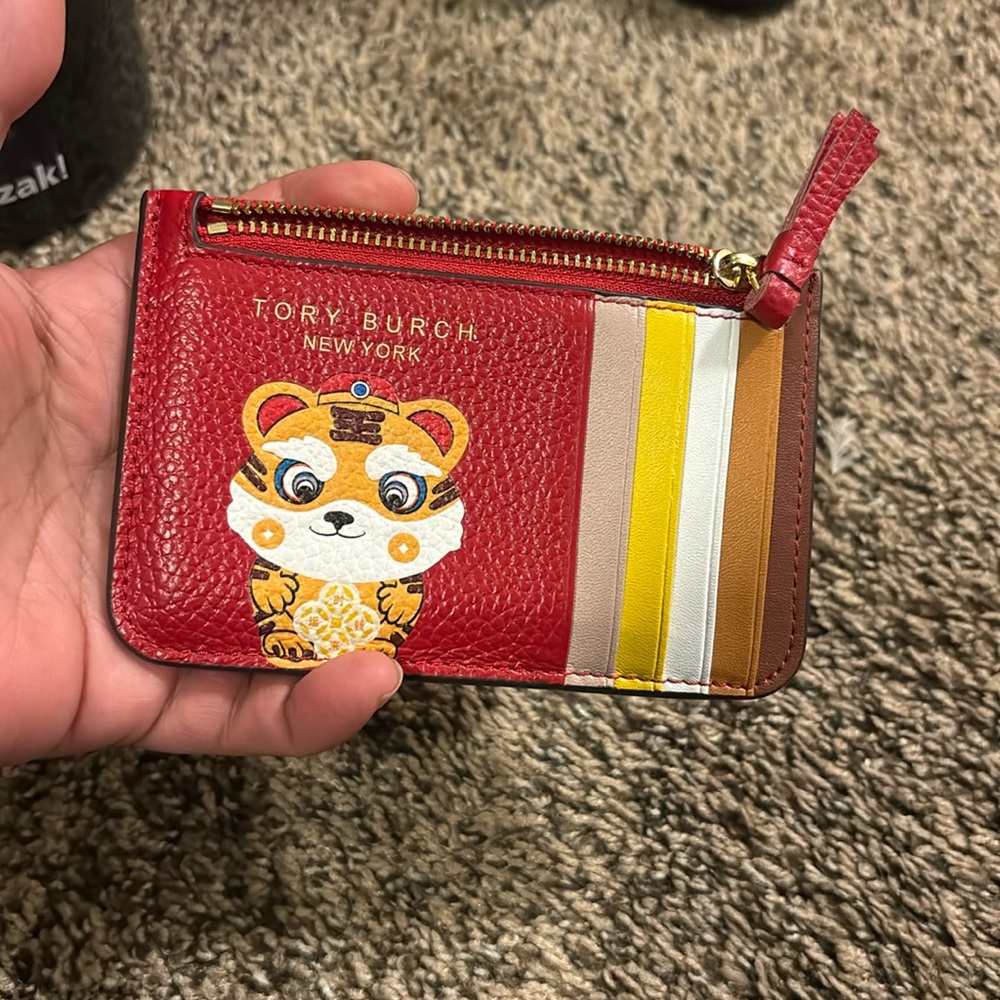 Tory Burch Year of Tiger Card Wallet
Like new
